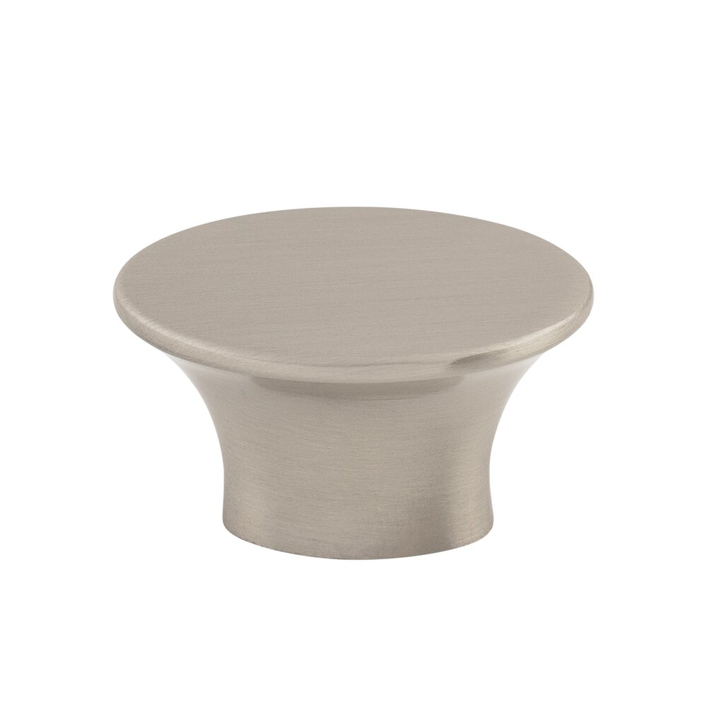 Edgewater 1 1/2" Long Oval Knob in Brushed Satin Nickel