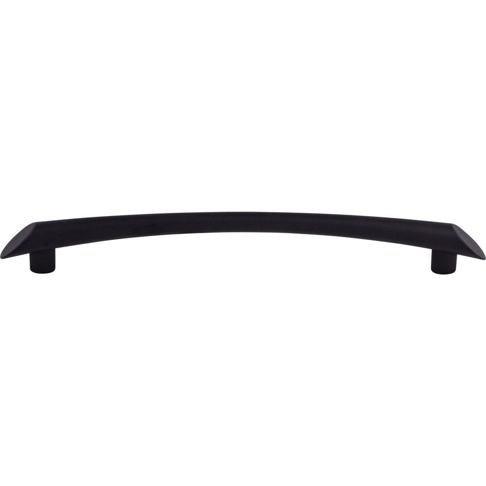 Edgewater 7 9/16" Centers Arch Pull in Flat Black