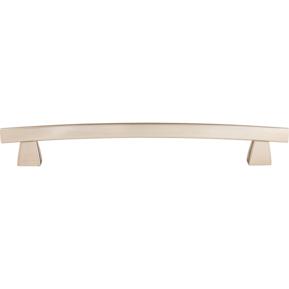 Arched 12" Centers Appliance Pull in Brushed Satin Nickel
