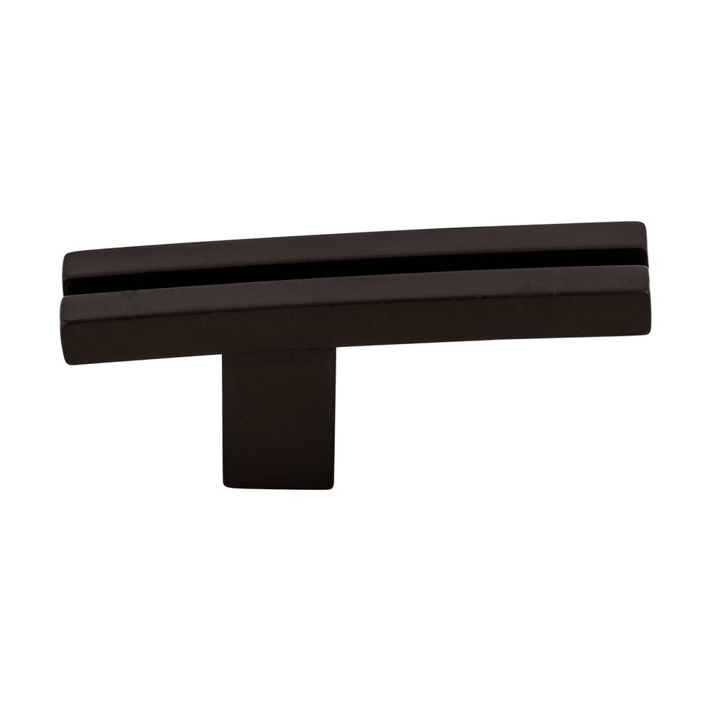 Inset Rail 2 5/8" Long Rectangle Knob in Oil Rubbed Bronze