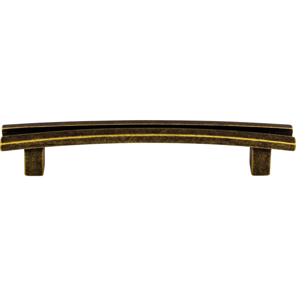 Flared 5" Centers Bar Pull in German Bronze