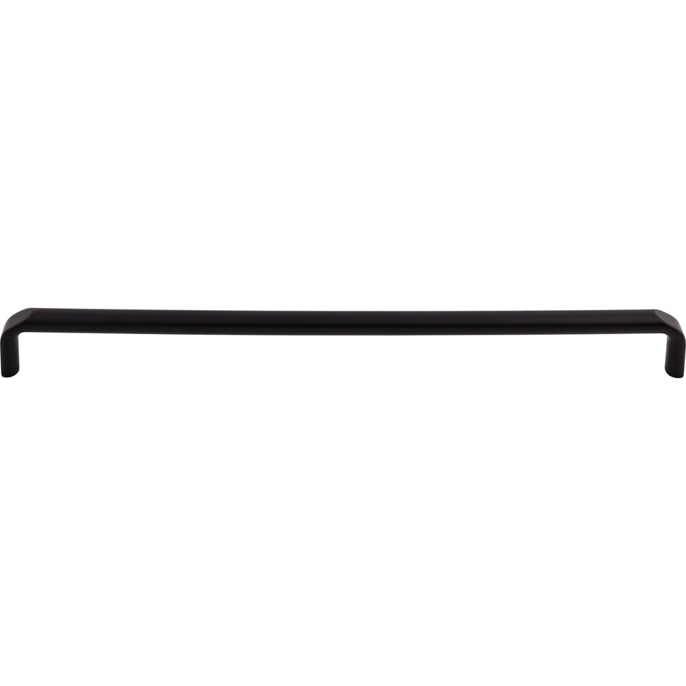Exeter 12" Centers Bar Pull in Flat Black