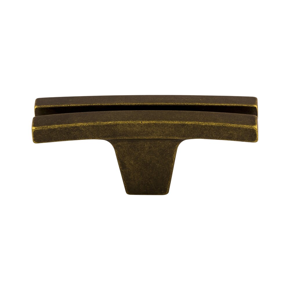 Flared 2 5/8" Long Rectangle Knob in German Bronze