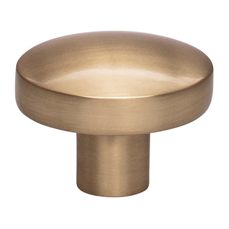 Hillmont 1 3/8" Long Oval Knob in Honey Bronze