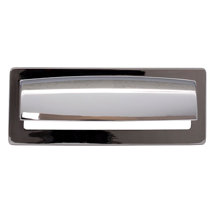 Hollin 3 3/4" Centers Cup Pull in Polished Chrome