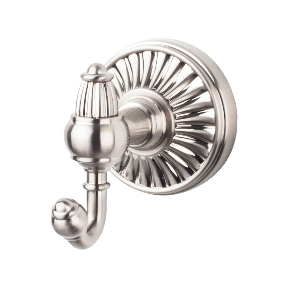 Tuscany Bath Double Hook in Brushed Satin Nickel