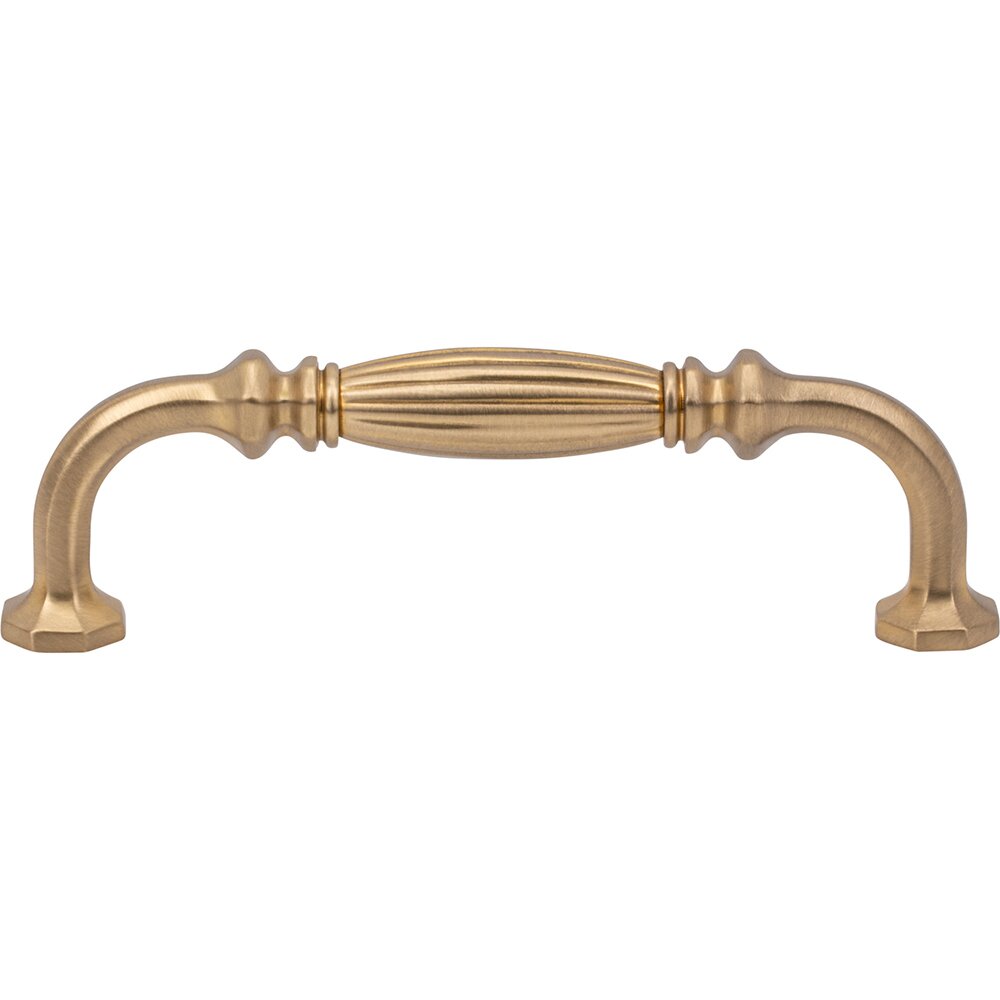 3 3/4" Centers D Handle in Satin Brass