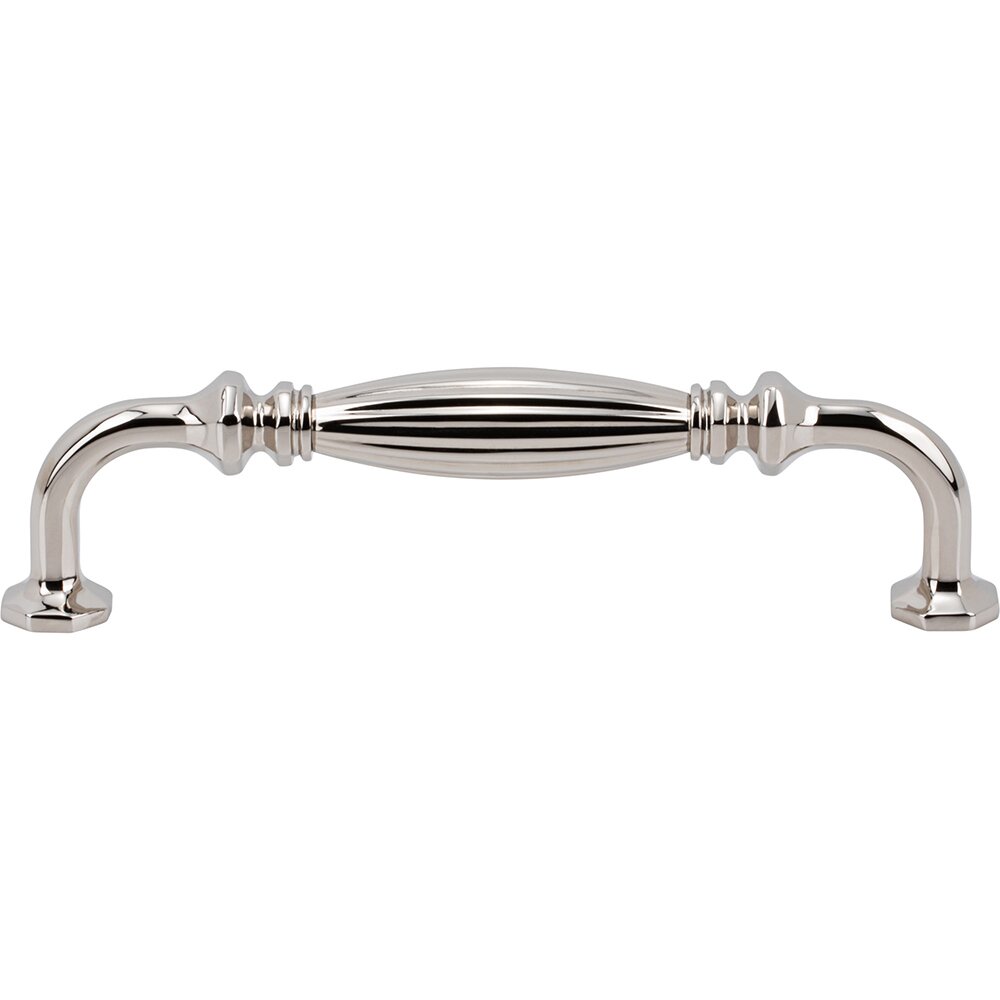 5" Centers D Handle in Polished Nickel