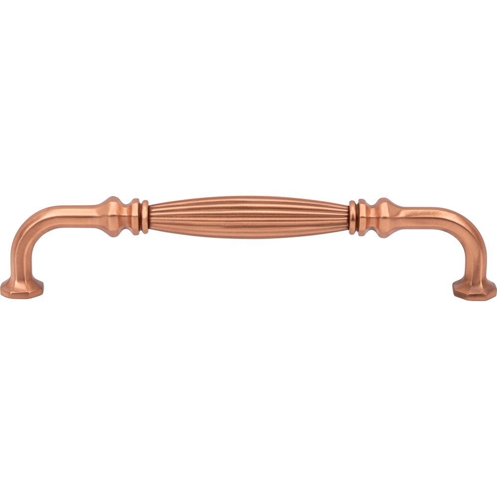 7 9/16" Centers D Handle in Satin Copper