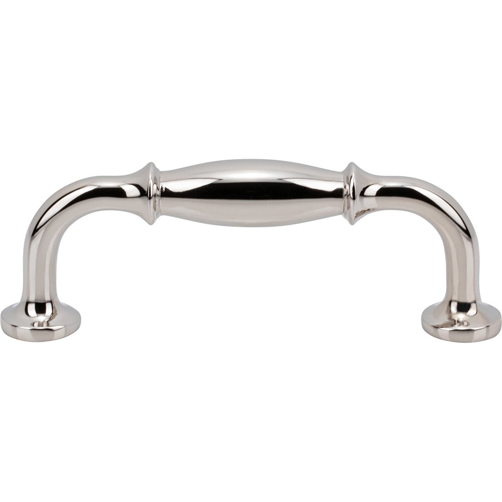 3" Centers D Handle in Polished Nickel