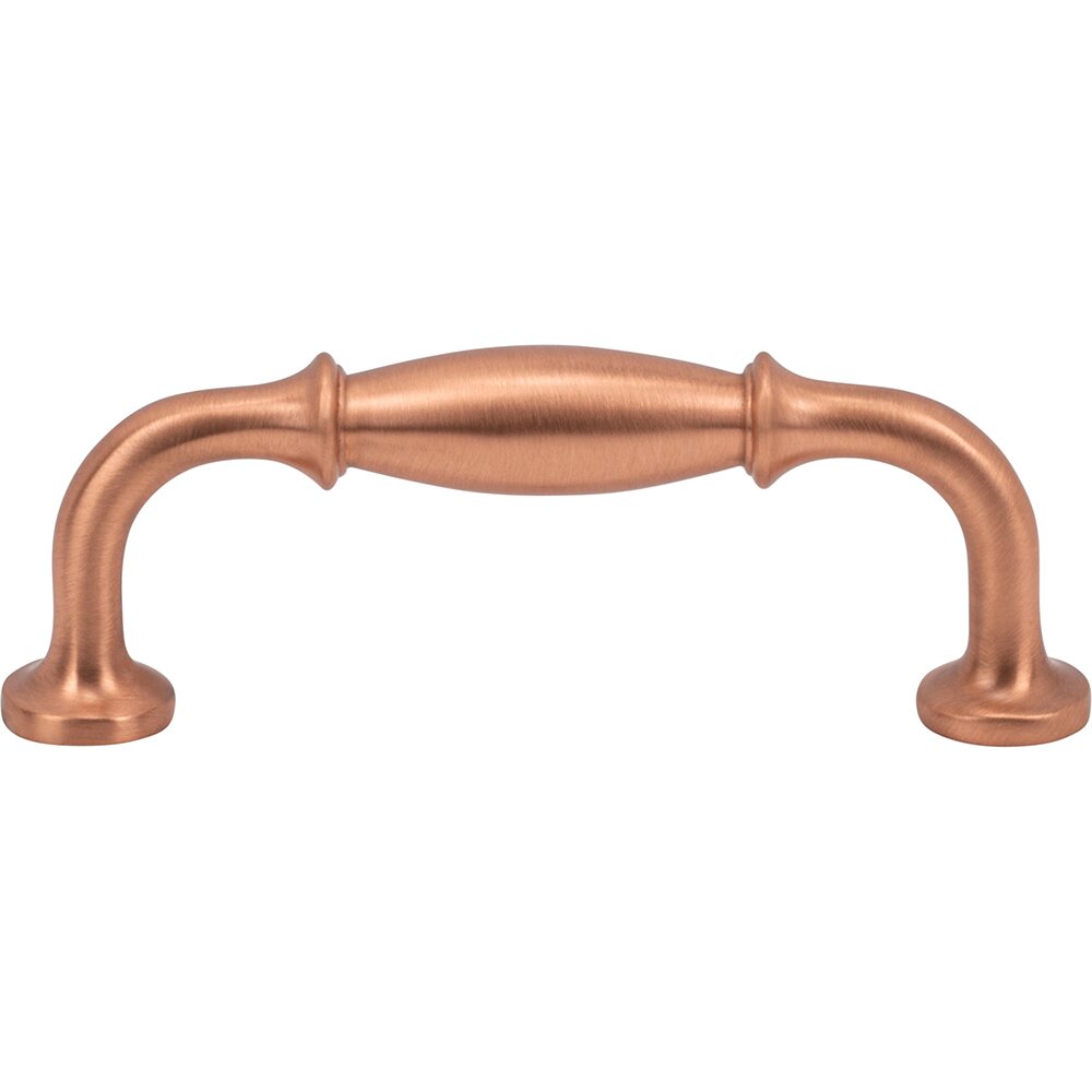 3" Centers D Handle in Satin Copper