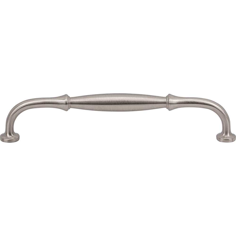 6 5/16" Centers D Handle in Brushed Satin Nickel