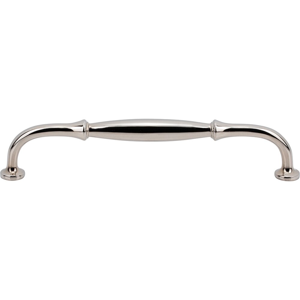 6 5/16" Centers D Handle in Polished Nickel