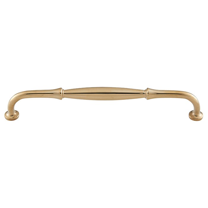 7 9/16" Centers D Handle in Unlacquered Brass