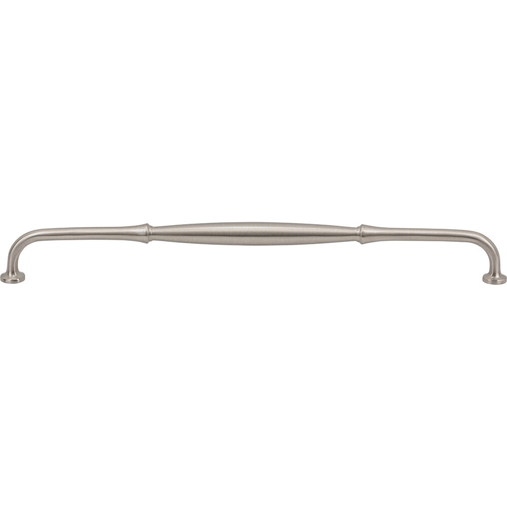 12" Centers D Handle in Brushed Satin Nickel