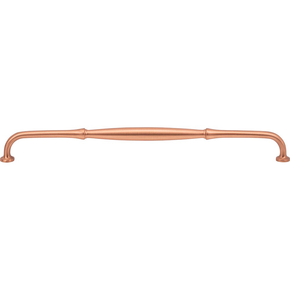 12" Centers D Handle in Satin Copper