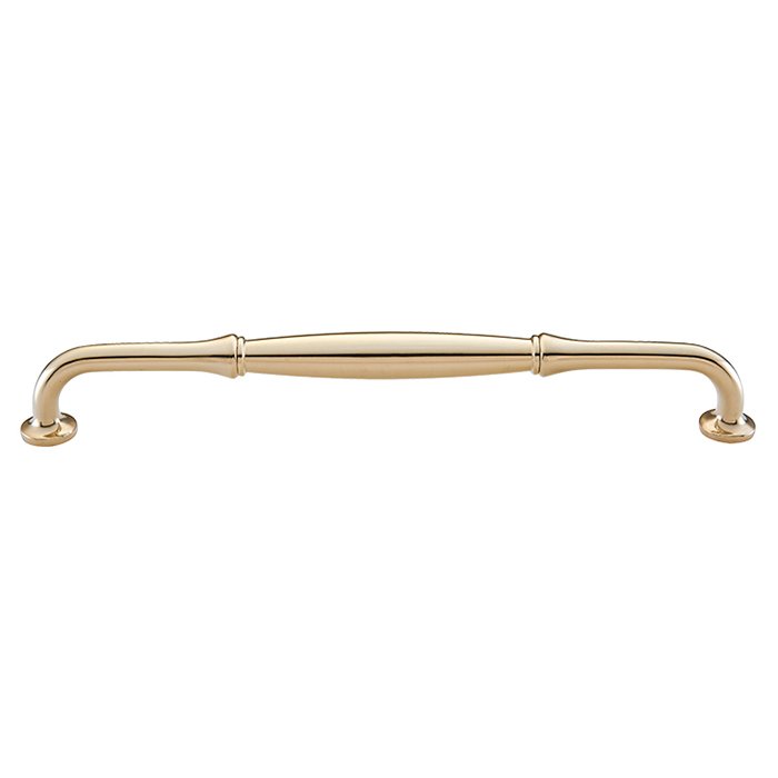 12" Centers Appliance Pull in Unlacquered Brass
