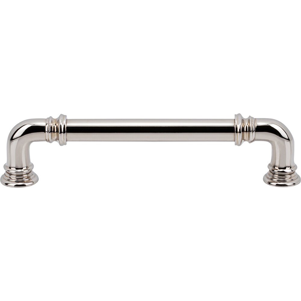 5" Centers D Handle in Polished Nickel