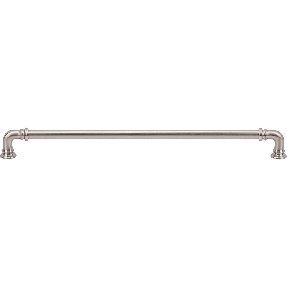 12" Centers D Handle in Brushed Satin Nickel