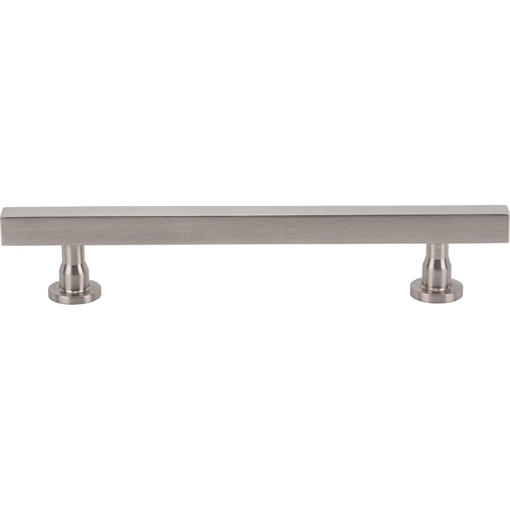 5" Centers Square Bar Pull in Brushed Satin Nickel