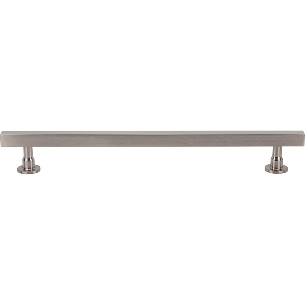 12" Centers Square Bar Appliance Pull in Brushed Satin Nickel