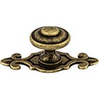 Canterbury 1 1/4" w/Backplate Diameter Mushroom Knob in German Bronze