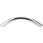 Curved Wire 3 3/4" Centers Arch Pull in Polished Chrome