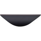 Nouveau Cup 1 1/4" Centers Cup Pull in Flat Black