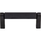 3" Centers Amwell Bar Pull in Flat Black