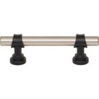 Bit 3" Centers Bar Pull in Pewter Antique and Flat Black