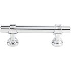 Bit 3" Centers Bar Pull in Polished Chrome