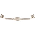 Tuscany 8 13/16" Centers Drop Pull in Brushed Satin Nickel