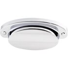 Dakota 2 9/16" Centers Cup Pull in Polished Chrome