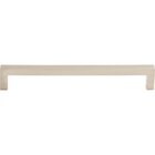 Square Bar 7 9/16" Centers Bar Pull in Brushed Satin Nickel