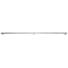 Solid Bar Pull 3 posts - 2x18 1/8" Centers Bar Pull in Brushed Stainless Steel