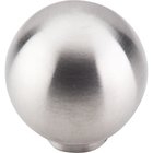 Ball 1" Diameter Mushroom Knob in Brushed Stainless Steel