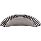 Sydney Flair 2" Centers Long Bar Knob in Pewter Antique