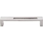 Modern Metro Slot 5" Centers Bar Pull in Brushed Stainless Steel