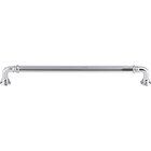 Reeded 9" Centers Bar Pull in Polished Chrome
