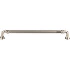 Reeded 9" Centers Bar Pull in Polished Nickel