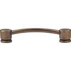 Oval Thin 5" Centers Bar Pull in German Bronze
