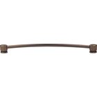 Oval Thin 12" Centers Bar Pull in German Bronze
