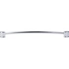 Oval Thin 12" Centers Bar Pull in Polished Chrome
