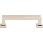 Ascendra 3 3/4" Centers Bar Pull in Polished Nickel