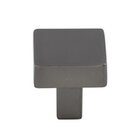 Channing 1 1/16" Long Square Knob in Ash Gray