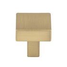 Channing 1 1/16" Long Square Knob in Honey Bronze