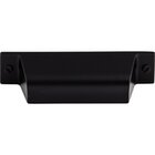 Channing 2 3/4" Centers Cup Pull in Flat Black