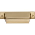 Channing 2 3/4" Centers Cup Pull in Honey Bronze