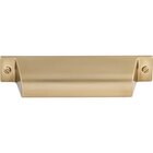 Channing 3 3/4" Centers Cup Pull in Honey Bronze