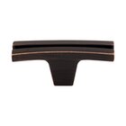 Flared 2 5/8" Long Rectangle Knob in Tuscan Bronze
